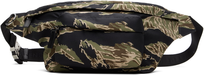 Photo: Givenchy Green & Black Essential U Belt Bag