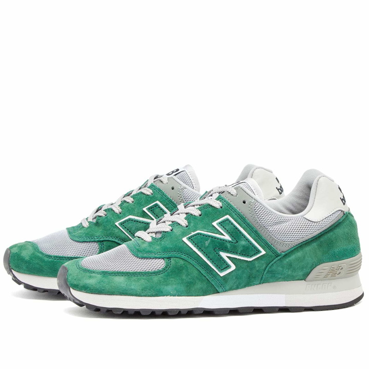 Photo: New Balance OU576GGK - Made in UK Sneakers in Green/Grey
