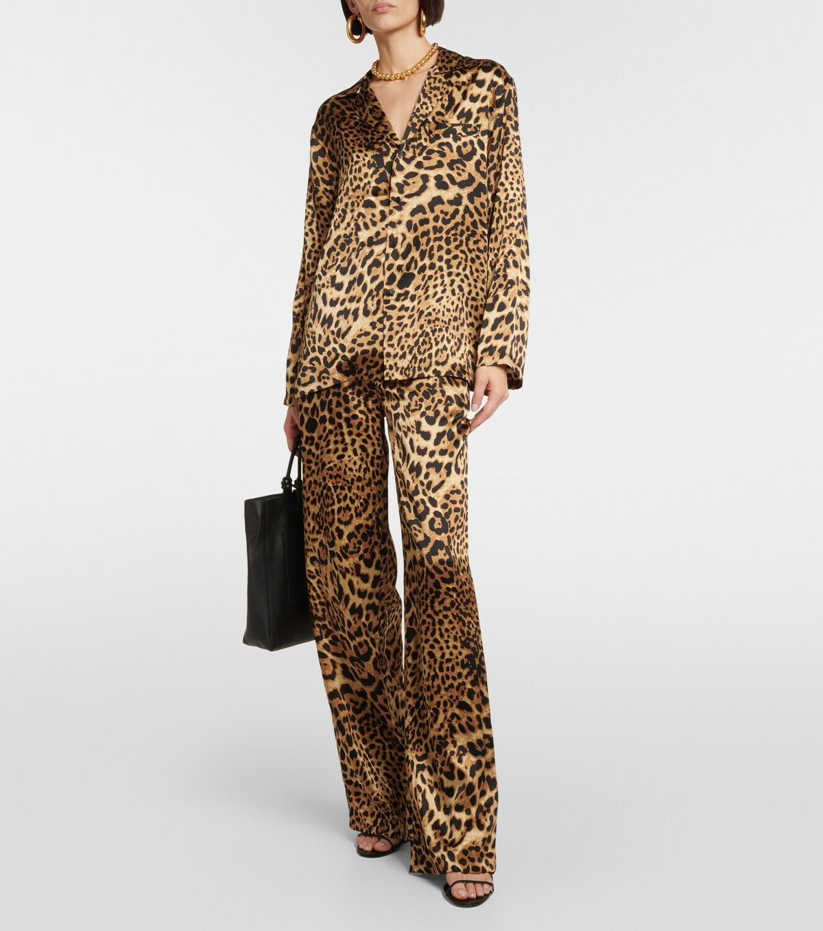 Nili Lotan Silk buy Animal Print Tunic