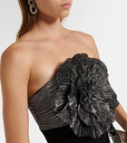 Rebecca Vallance Lumi strapless gown