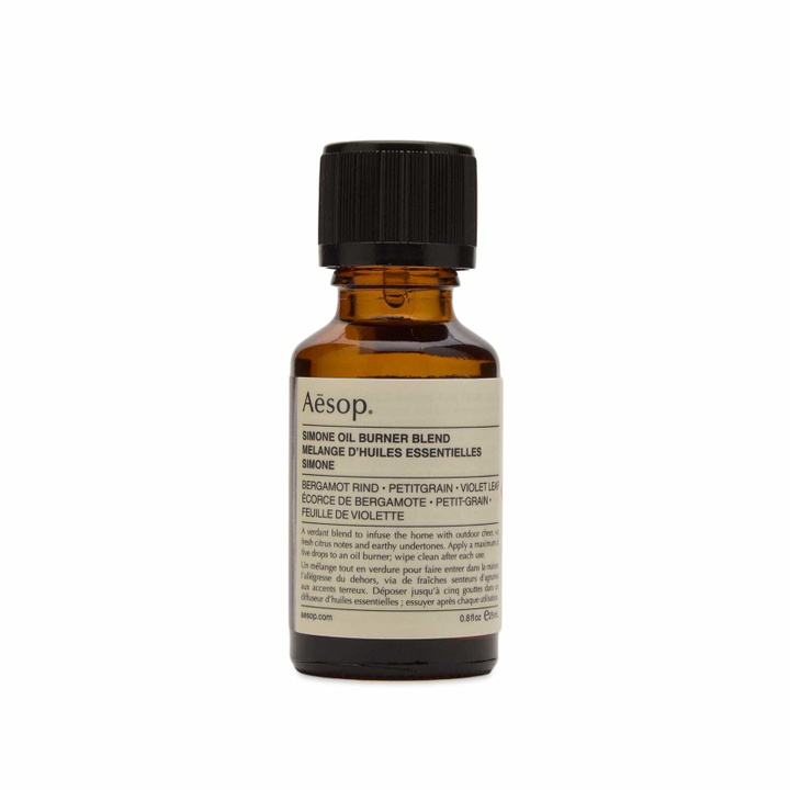 Photo: Aesop Simone Oil Burner Blend 