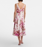 Erdem Floral cotton poplin cocktail dress