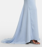 Solace London Seraphina one-shoulder gown