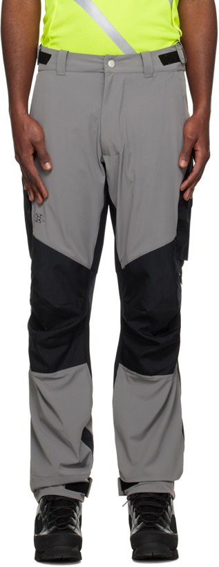 Photo: TMS.SITE SSENSE Exclusive Black & Gray Cargo Pants