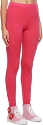 Moschino Pink All Over Leggings