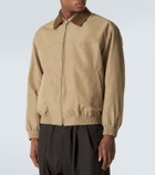 Comme des Garçons Homme Corduroy-trimmed blouson jacket