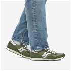 Saucony Men's Dxn Trainer Vintage Sneakers in Forest/White