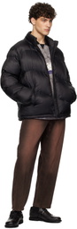 Dime Black Classic Ripstop Puffer Jacket