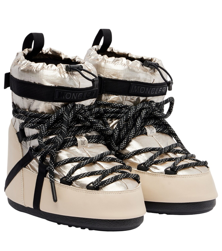 Photo: Moncler Grenoble x Moon Boot Icon Low snow boots