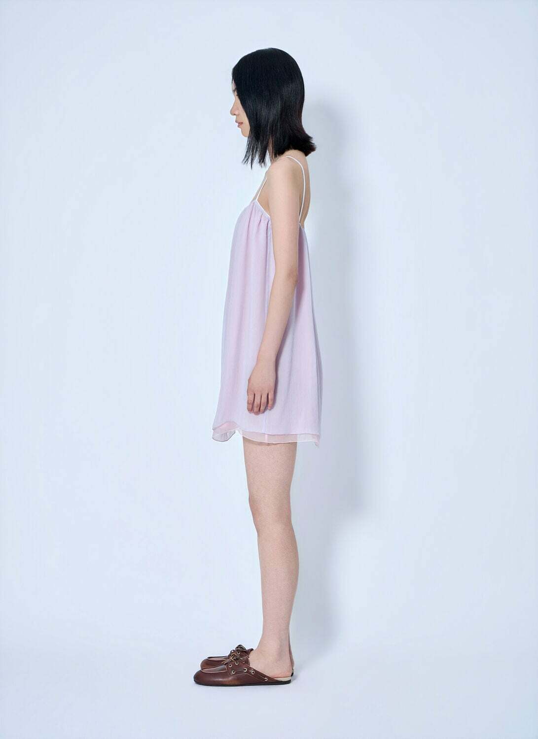 Miu Miu Wisteria Chiffon Dress