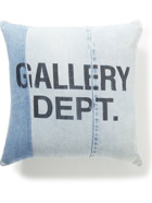 Gallery Dept. - Logo-Print Denim Pillow