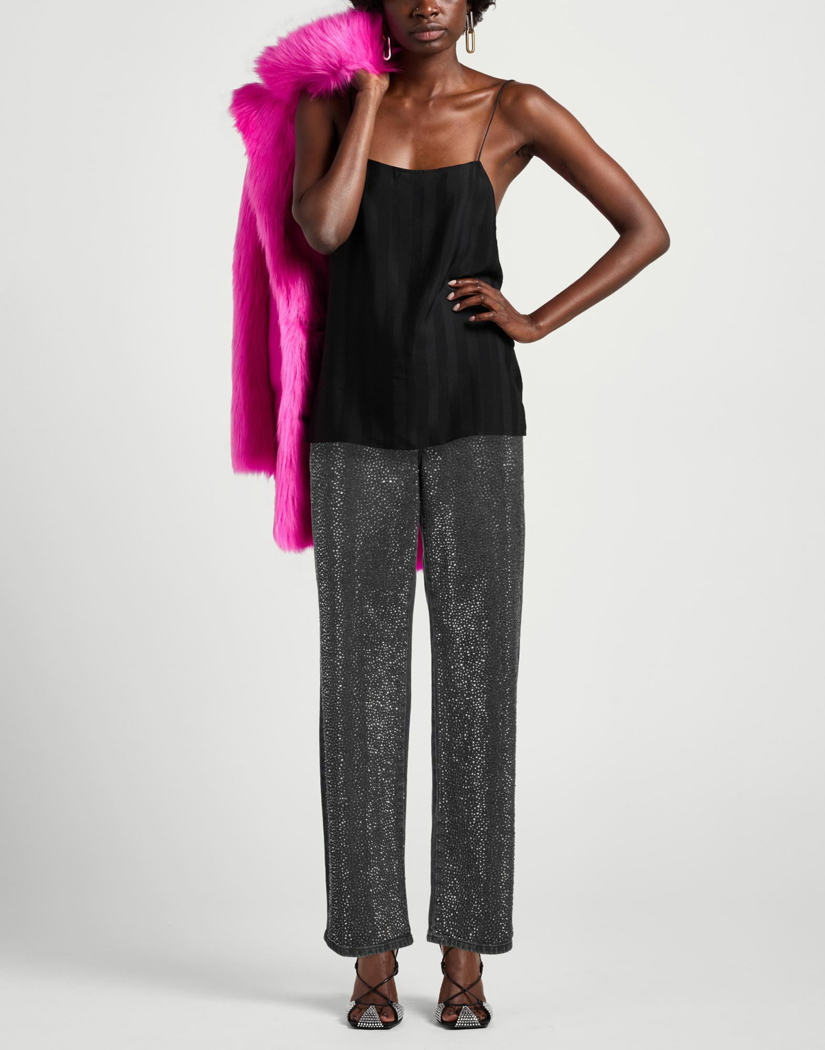 Gestuz Womens Jeans in Black