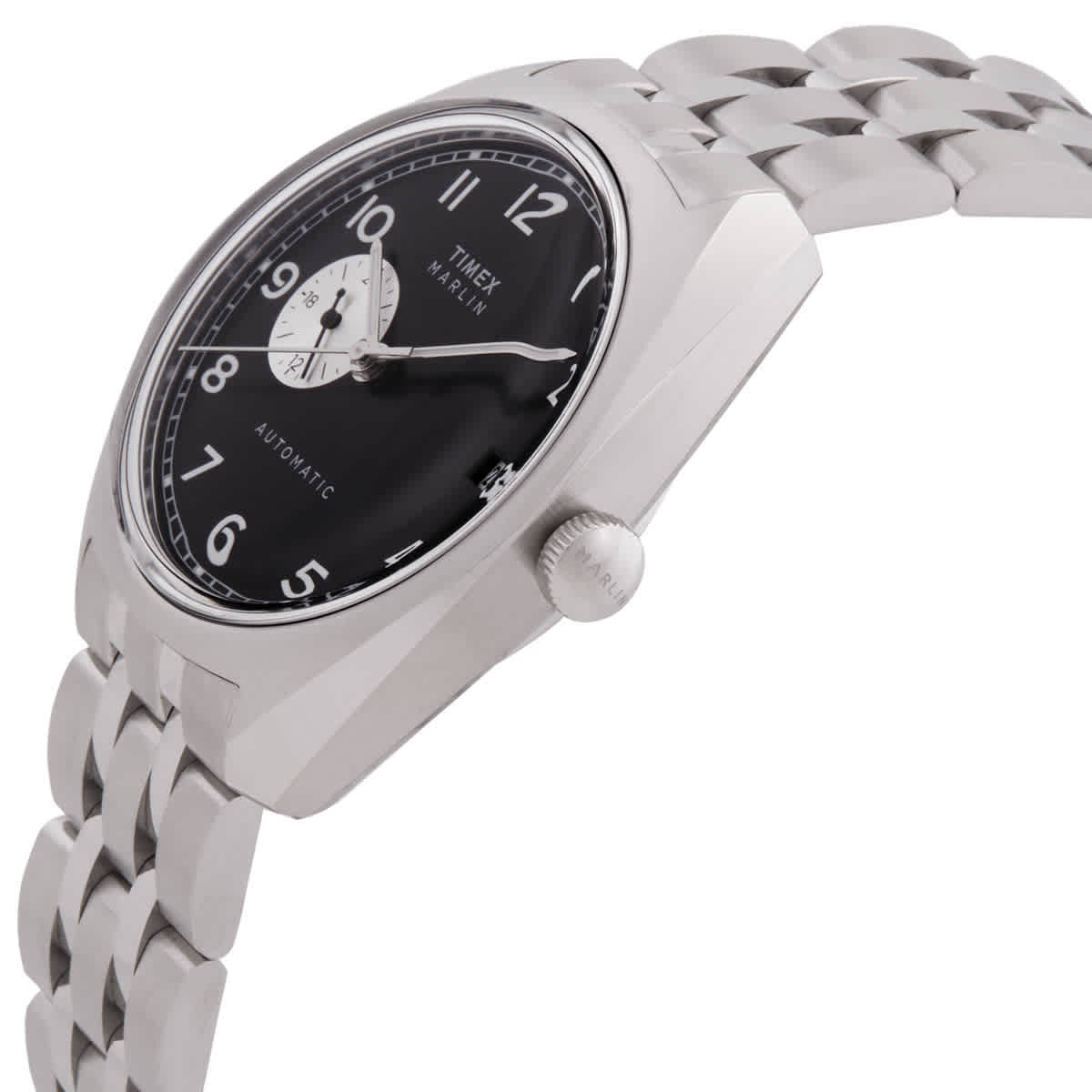 Timex Marlin Automatic Black Dial Mens Watch TW2W58800