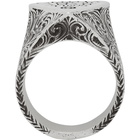 Gucci Silver Heart Ring