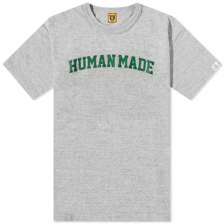 Photo: Human Made Men's Logo T-Shirt in Grey