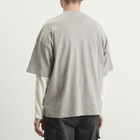 TTT MSW Men's TTT Wave Logo T-Shirt in Grey × Camo