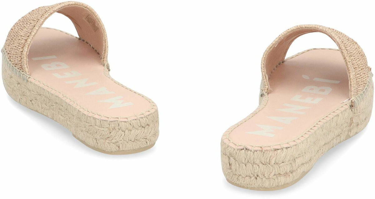 Manebi Raffia Slides