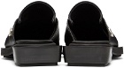 GmbH Black Chappal Loafers