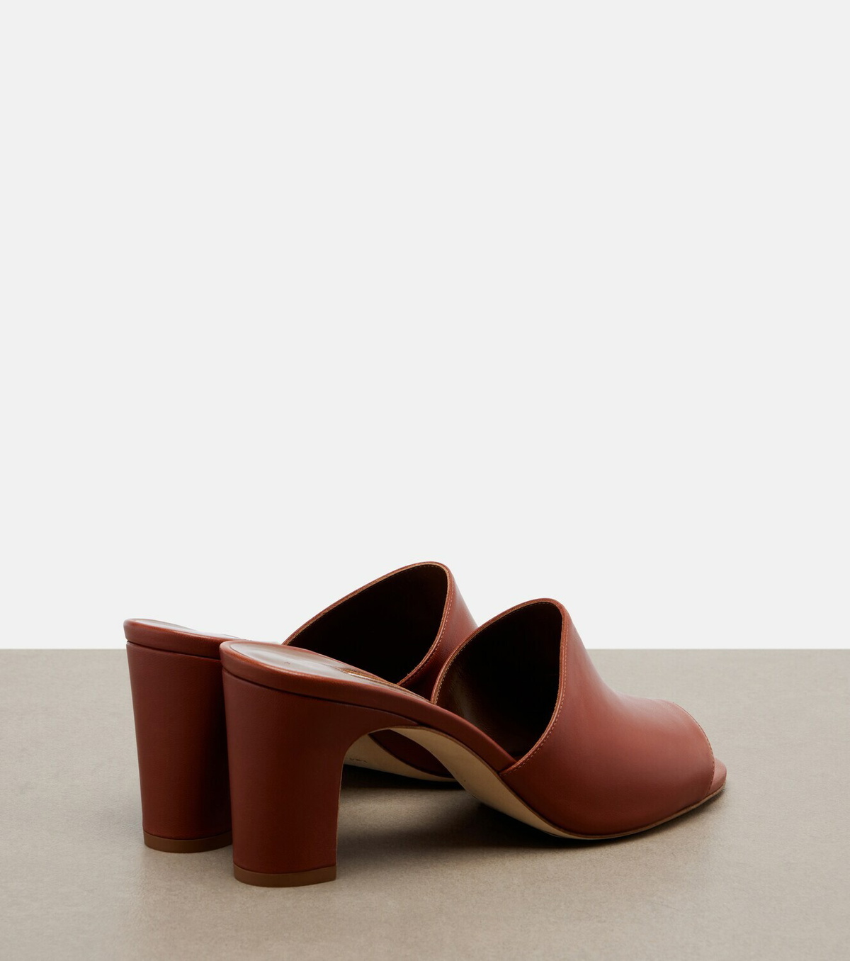 Manolo Blahnik Rapalla leather mules