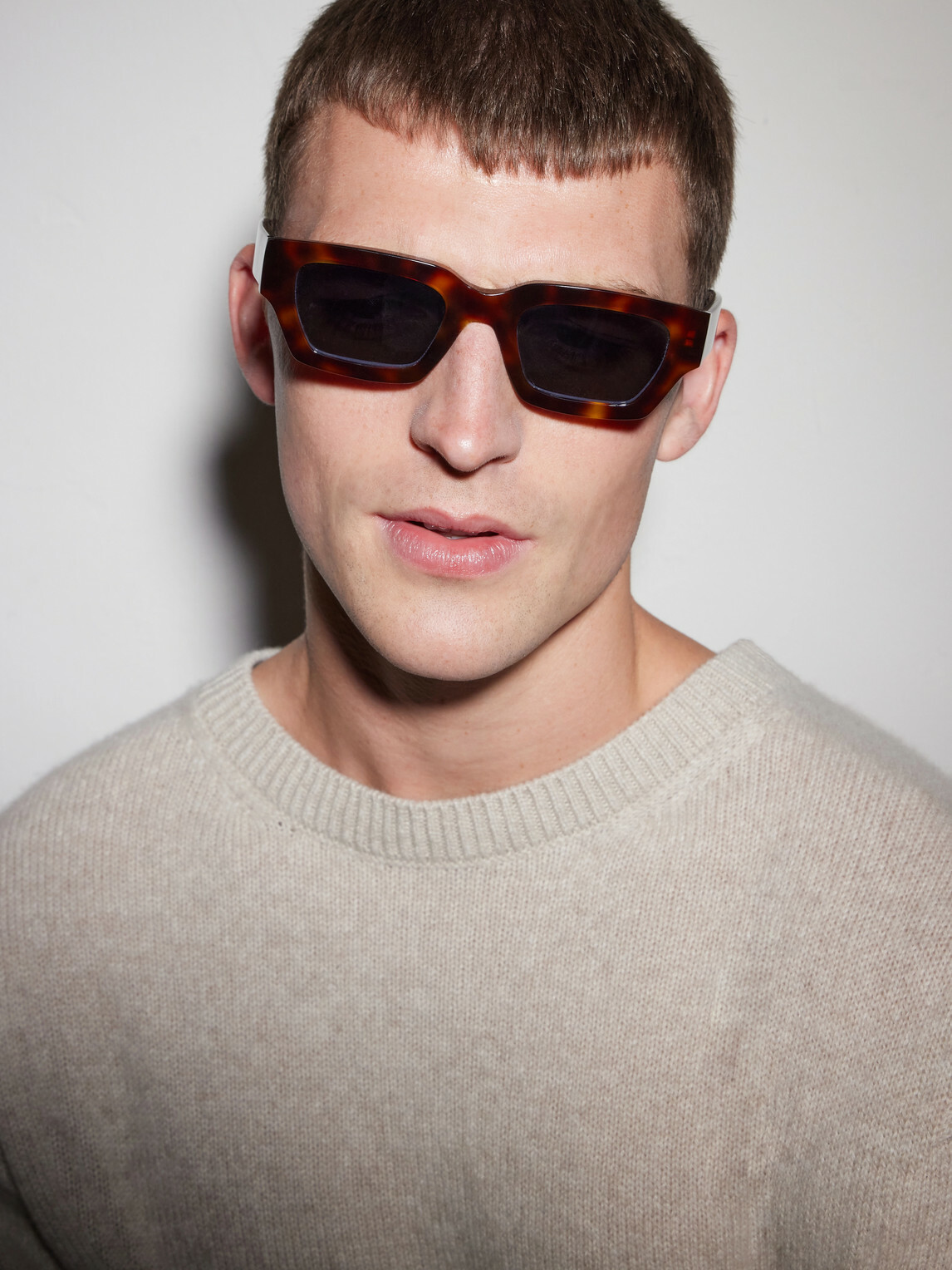 Oliver Peoples - Jil Sander Edition 6 Square-Frame Tortoiseshell Acetate Sunglasses