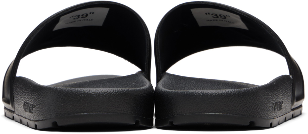 Off-White Black Arrow Slides