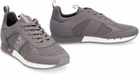EA7 Mesh And Vegan Leather Low-top Sneakers