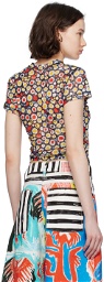 Charles Jeffrey LOVERBOY Multicolor Floral T-Shirt