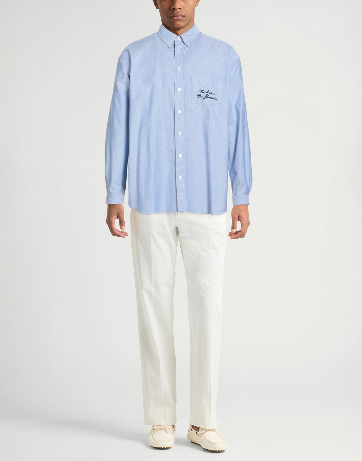 Lardini Mens Shirt in Light blue