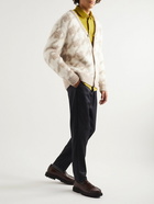 A Kind Of Guise - Polar Houndstooth Alpaca-Blend Jacquard Cardigan - Brown