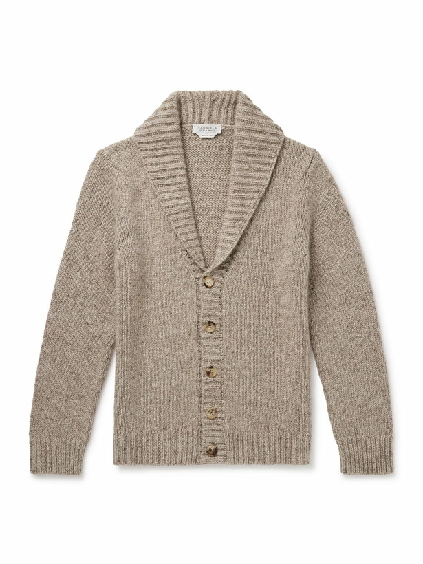 Photo: Gabriela Hearst - Thom Shawl-Collar Cashmere Cardigan - Neutrals