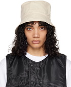 Engineered Garments Beige Cotton Bucket Hat