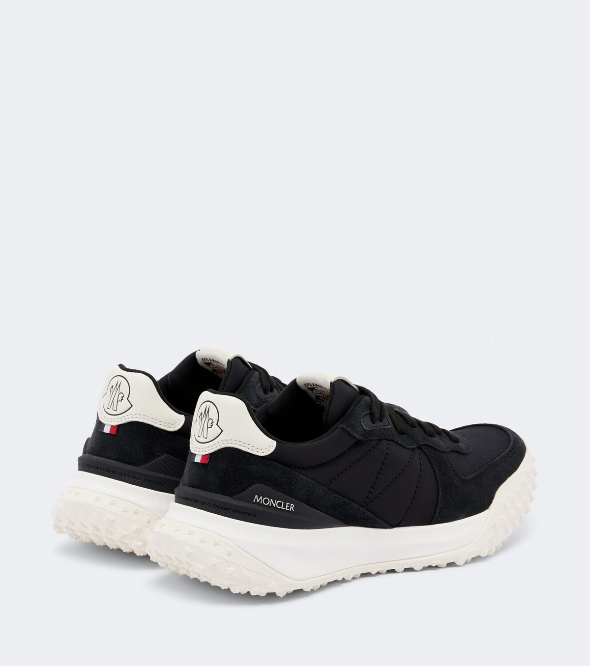 Moncler Moncler CityTrek suede-trimmed sneakers