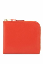 COMME DES GARCONS WALLET zip around wallet portfolio Red