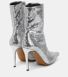 Alexandre Vauthier Sequined ankle boots