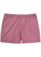Gusari The Deia Printed Shell Swim Shorts Red