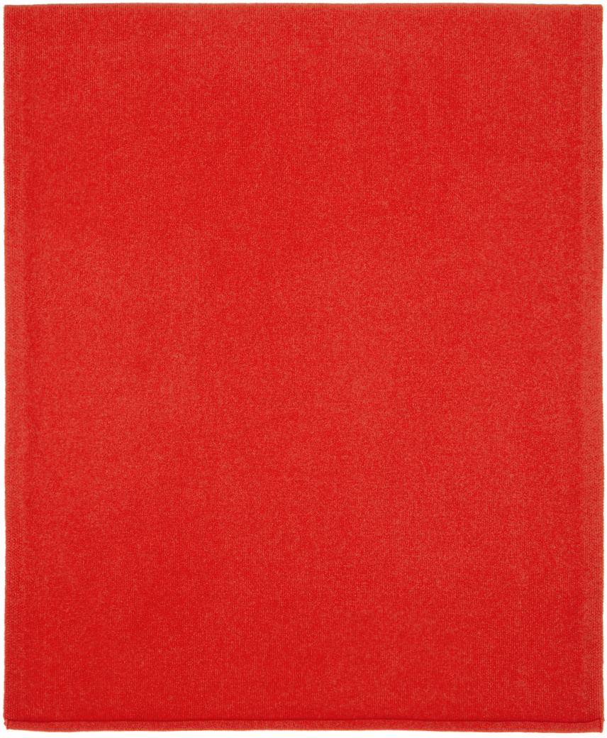 Guest in Residence SSENSE Exclusive Red 'The Big Scarf' Scarf