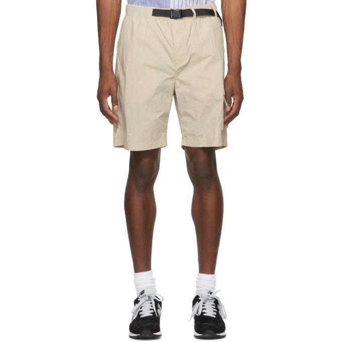 Photo: Norse Projects Beige Packable Luther Cargo Shorts
