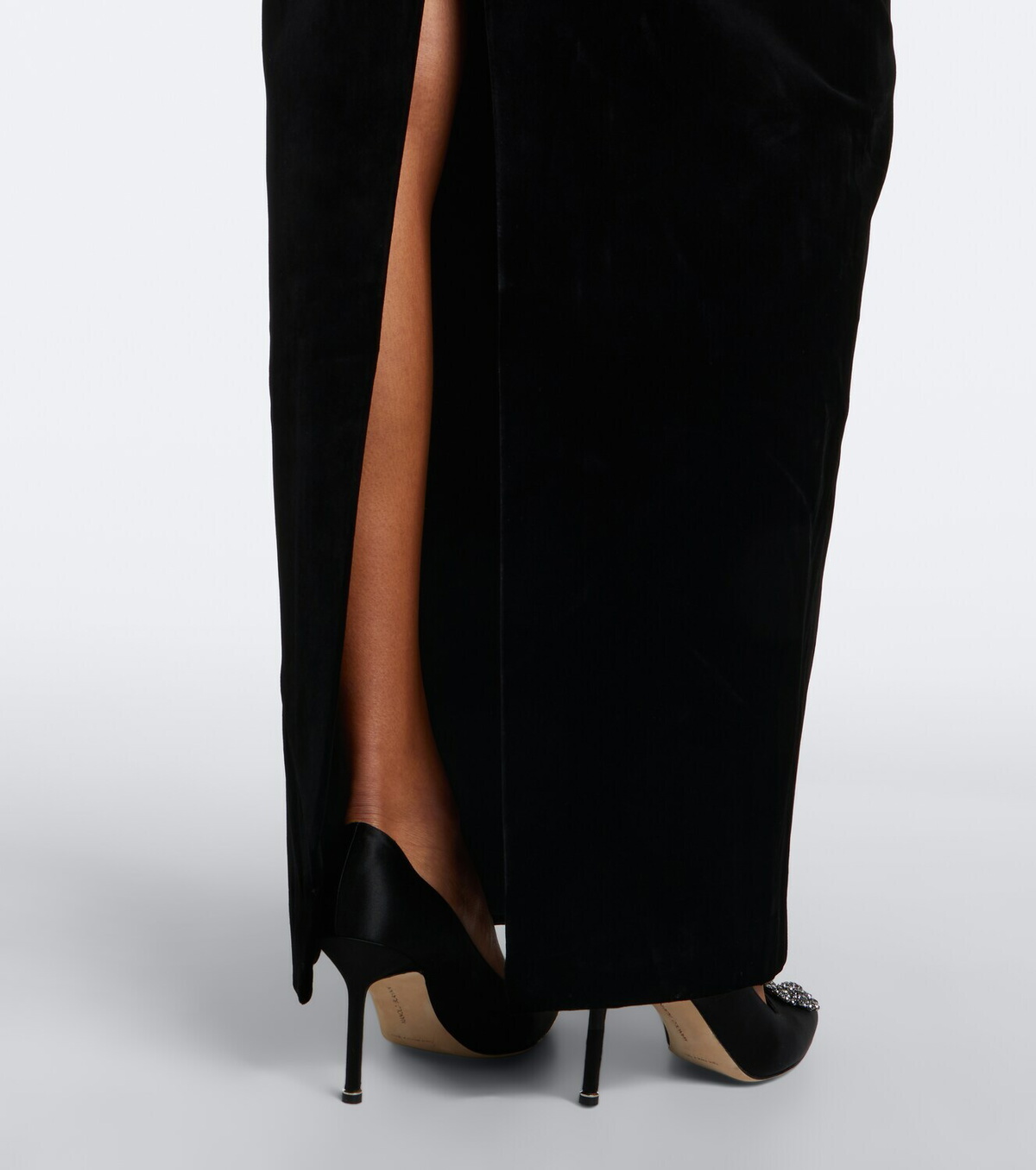 Roland Mouret Velvet maxi skirt
