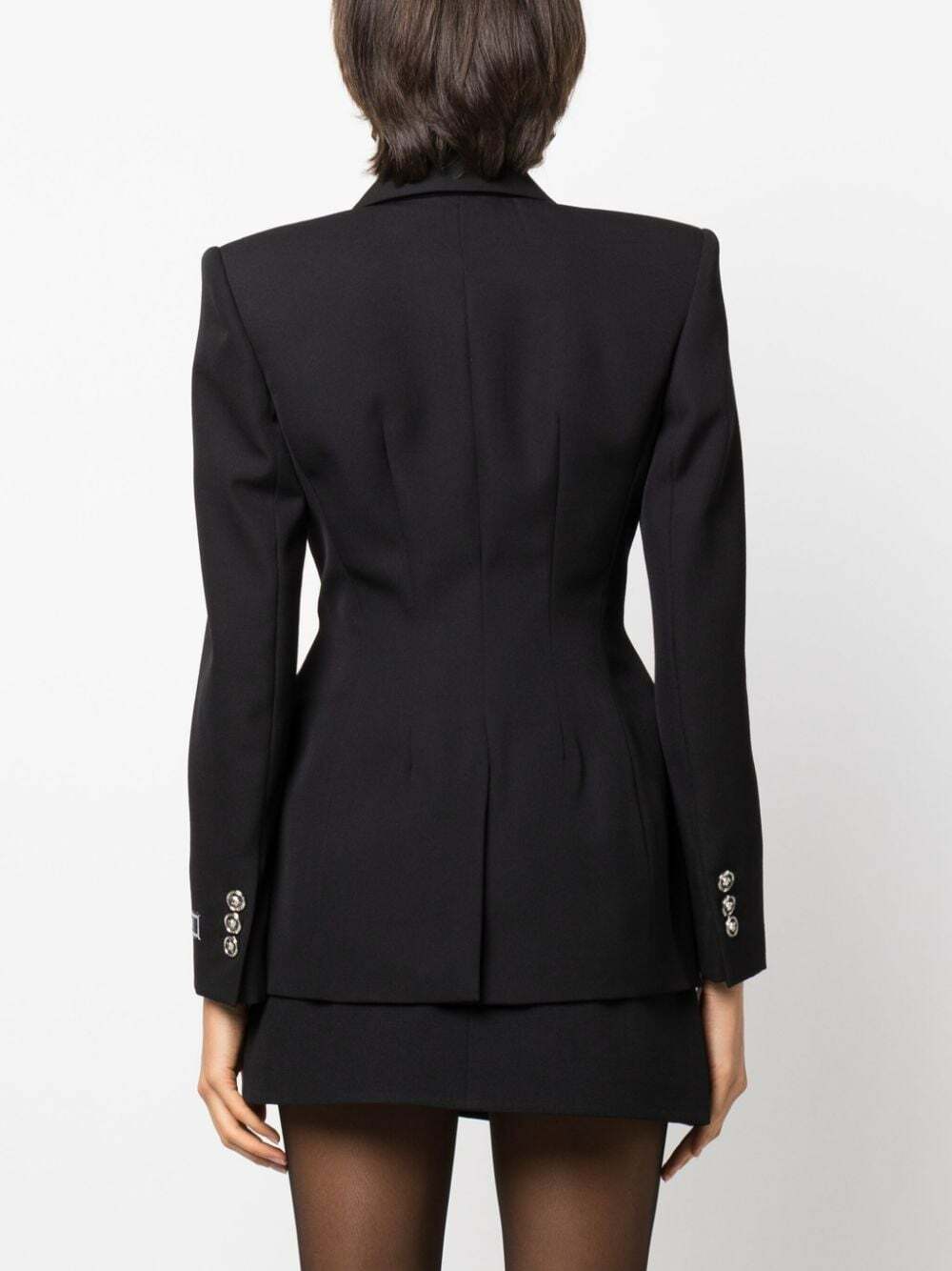 【送料&関税込】Versace Virgin Wool Blend Jacket VERSACE - Double-breasted Virgin Wool Jacket Versace