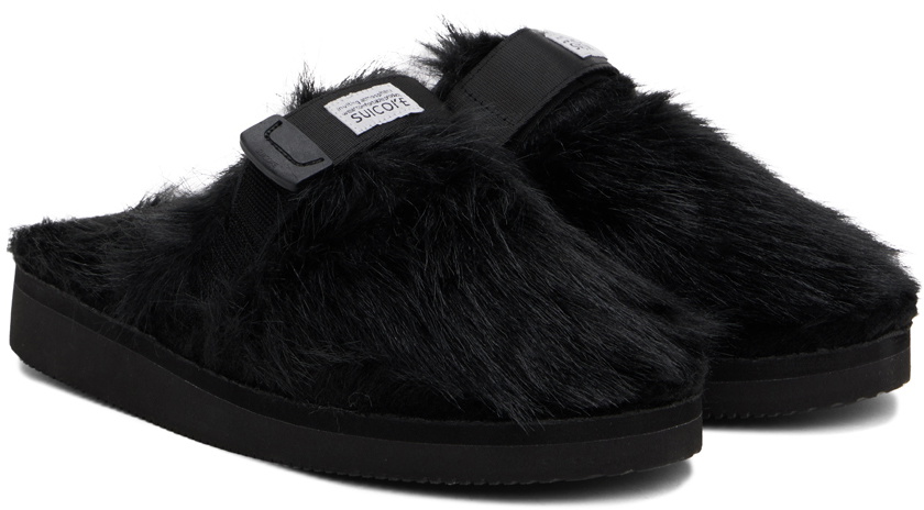 SUICOKE Black ZAVO-2EU Slippers