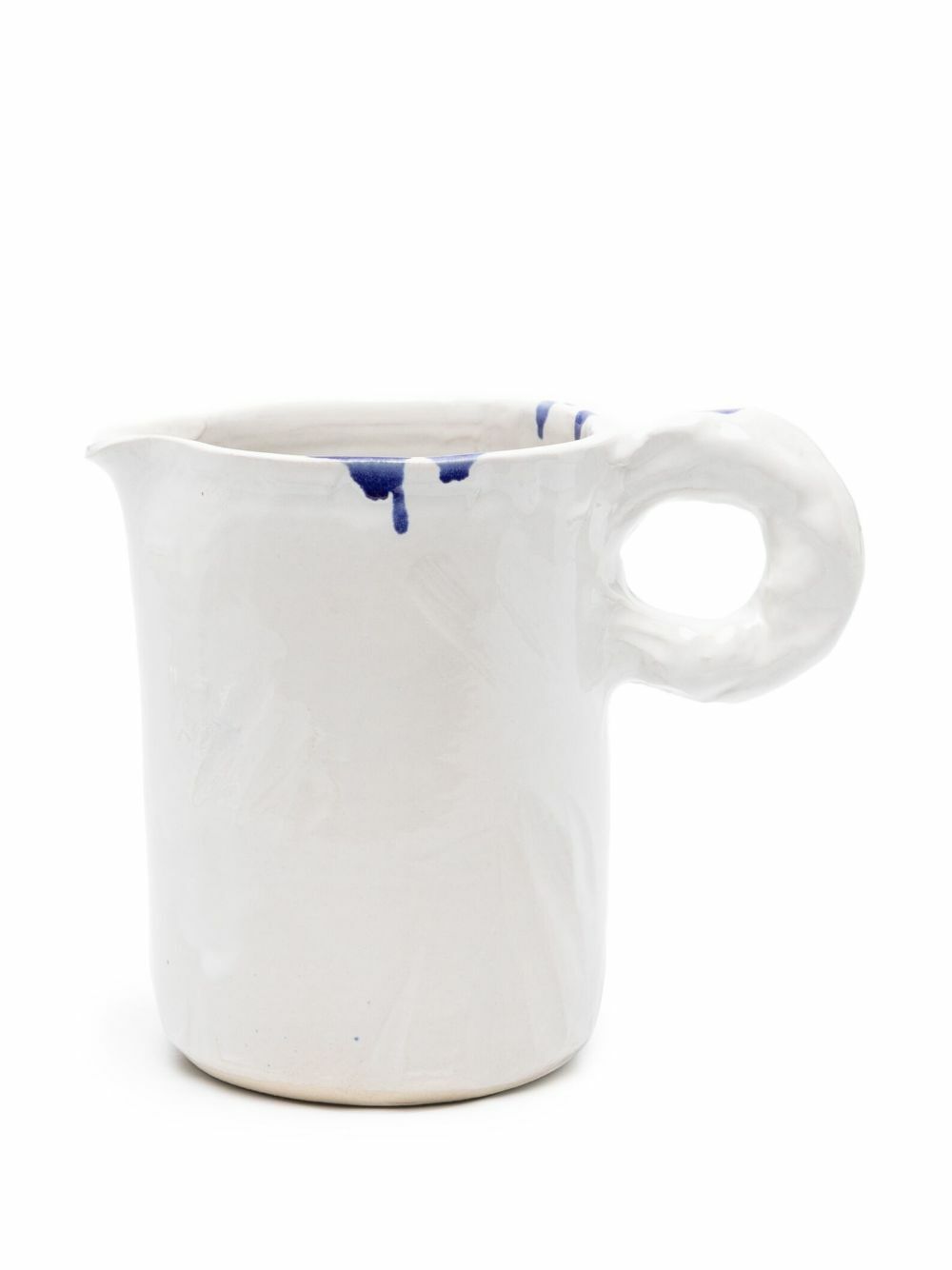 NIKO JUNE White Studio Ceramic Pitcher