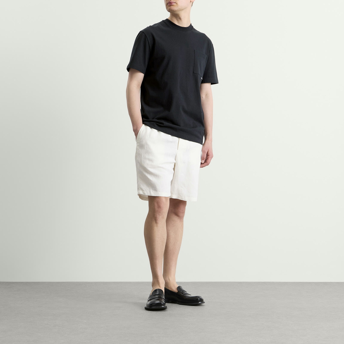 Jil Sander Men's JIL Logo T-Shirt in Midnight