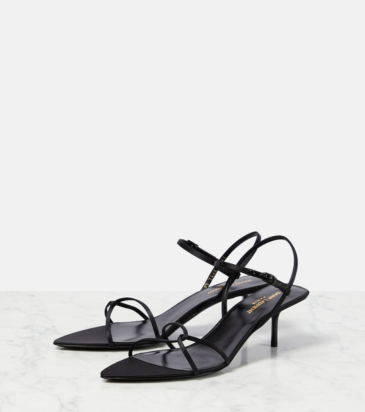 Saint Laurent Clara 55 satin sandals Saint Laurent