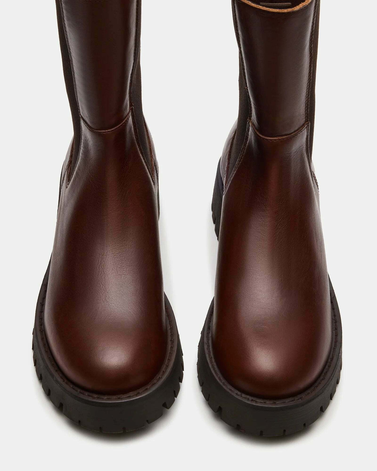Steve Madden Lowa Booties in Brown