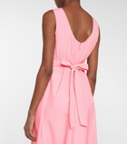 Plan C - Technical faille midi dress