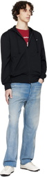 COMME des GARÇONS PLAY Black Big Heart Zip Hoodie