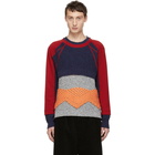 Craig Green Multicolor Panelled Crewneck Sweater