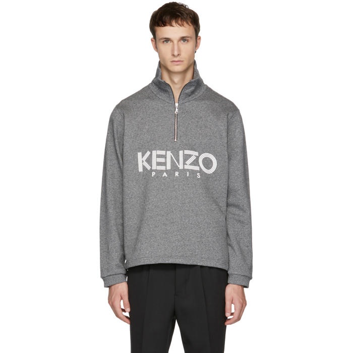 Photo: Kenzo Grey Logo Sweater 
