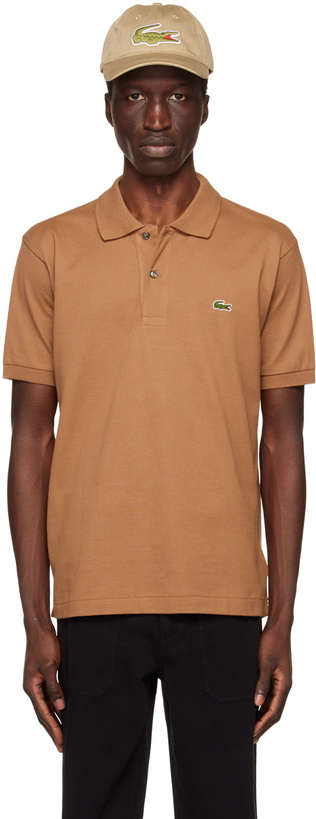 Photo: Lacoste Brown Classic Polo