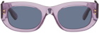 Gucci Purple Cat-Eye Sunglasses